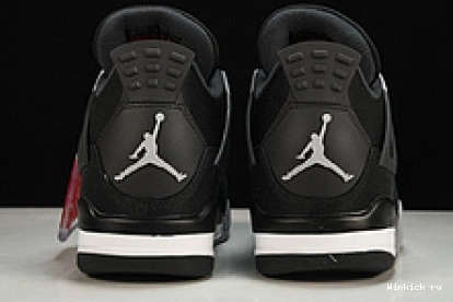 Canvas” 4 Jordan Air “Black 0919